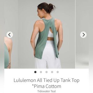 Lululemon all tied up tank